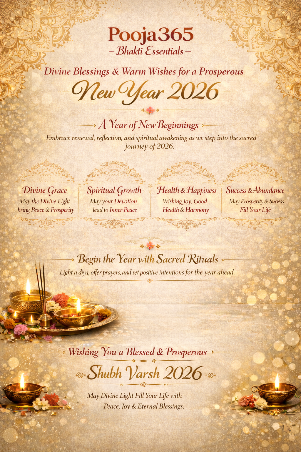 🌼A Sacred Welcome to 2026: Divine Blessings for the Year Ahead🌼