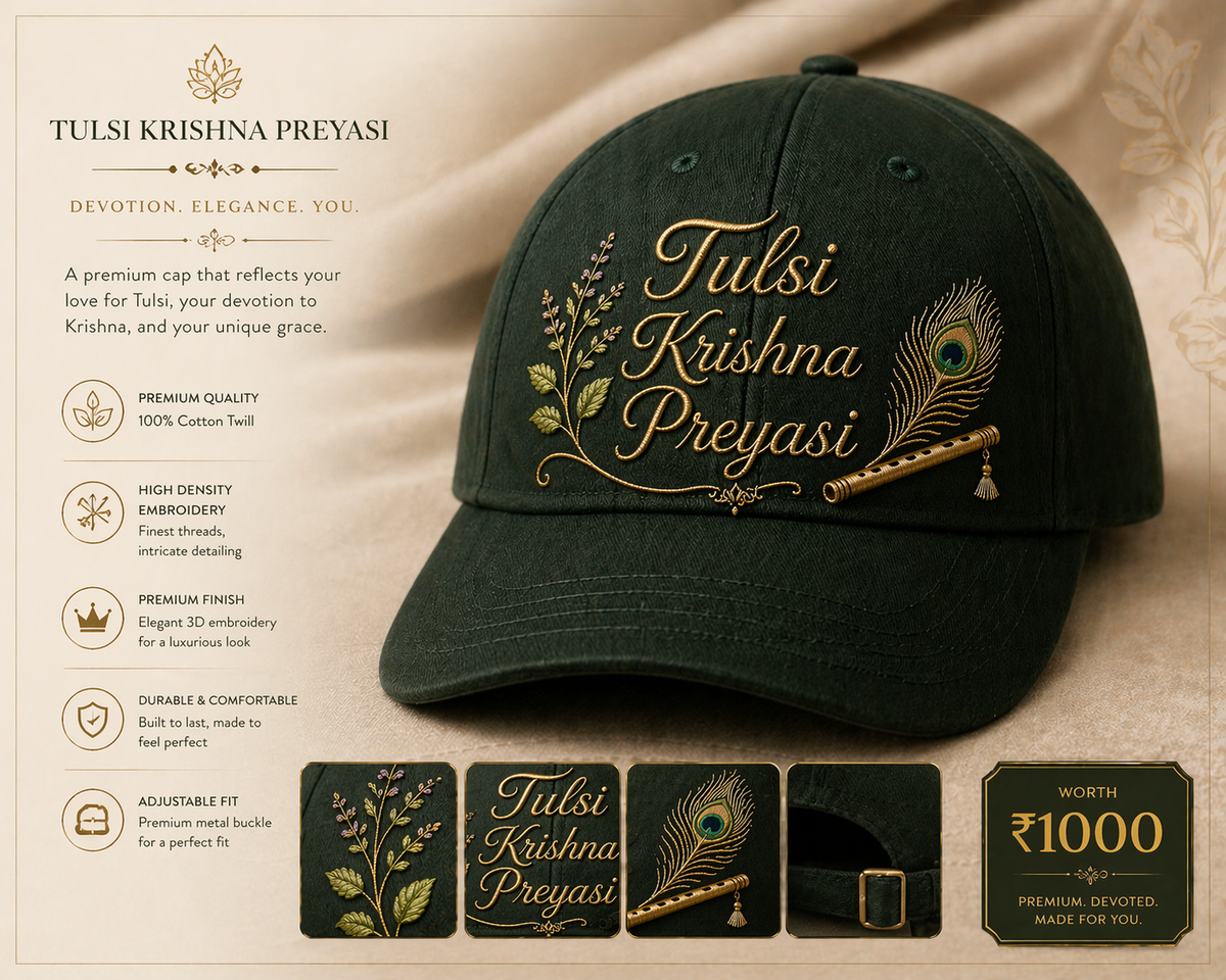 Tulsi Krishna Preyasi Cap