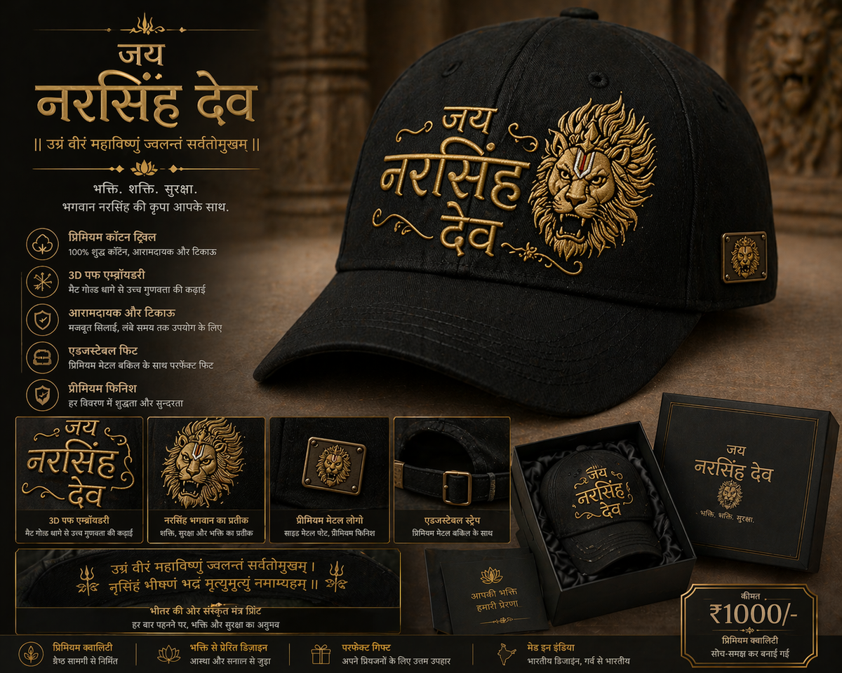 Jay Narsimha Dev Cap