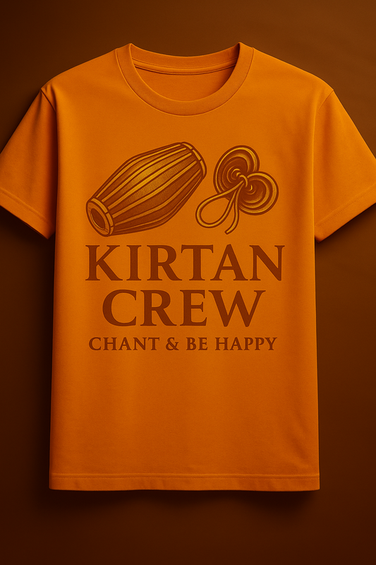 Kirtan Crew – Chant & Be Happy T-shirt
