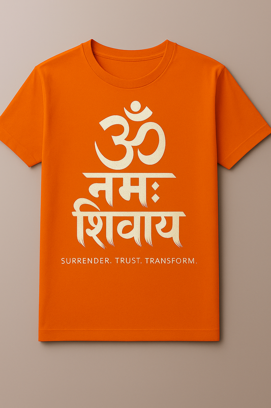 Om Namah Shivay-Surrender. Trust. Transform T-shirt