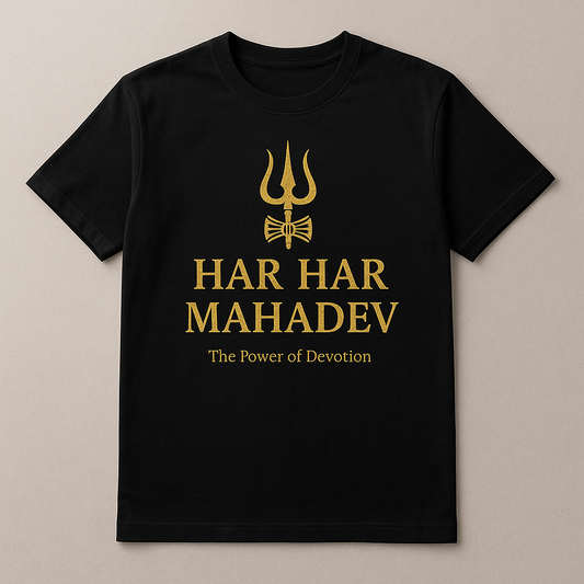 Har Har Mahadev
The Power of Devotion Tshirt