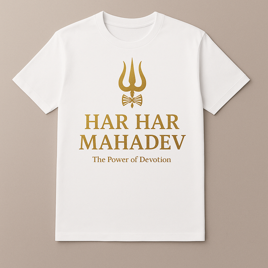 Har Har Mahadev
The Power of Devotion Tshirt